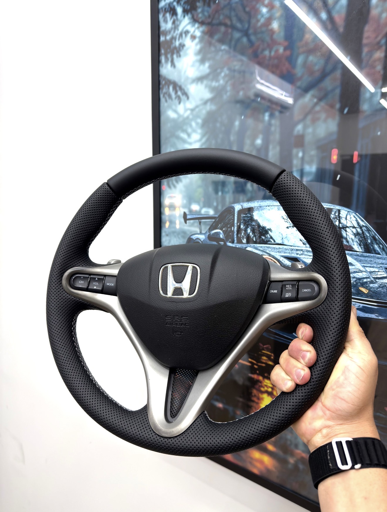 Serviço de revestimento de volante 6 da Revest Custom